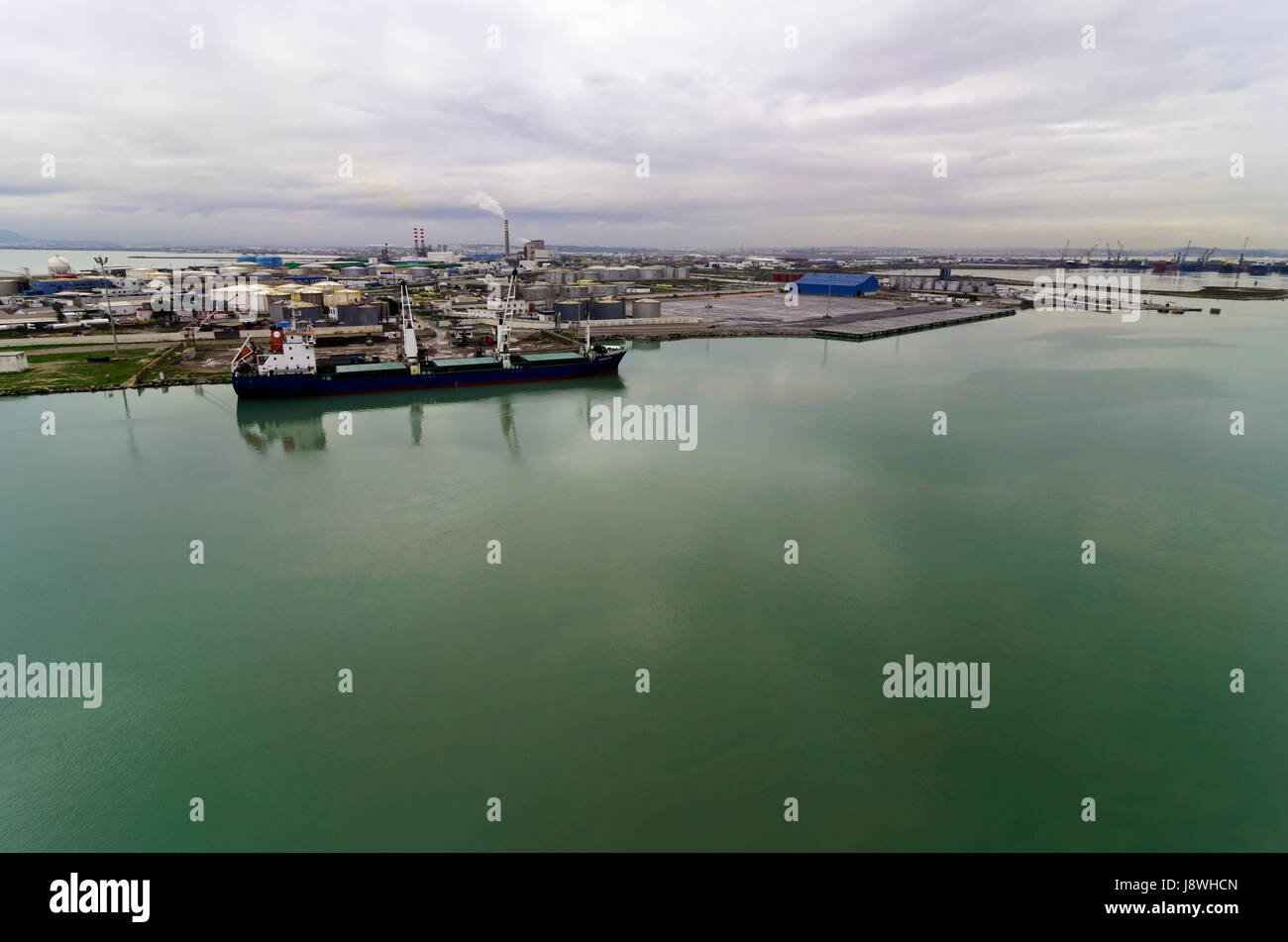 the port of tunis Stock Photo