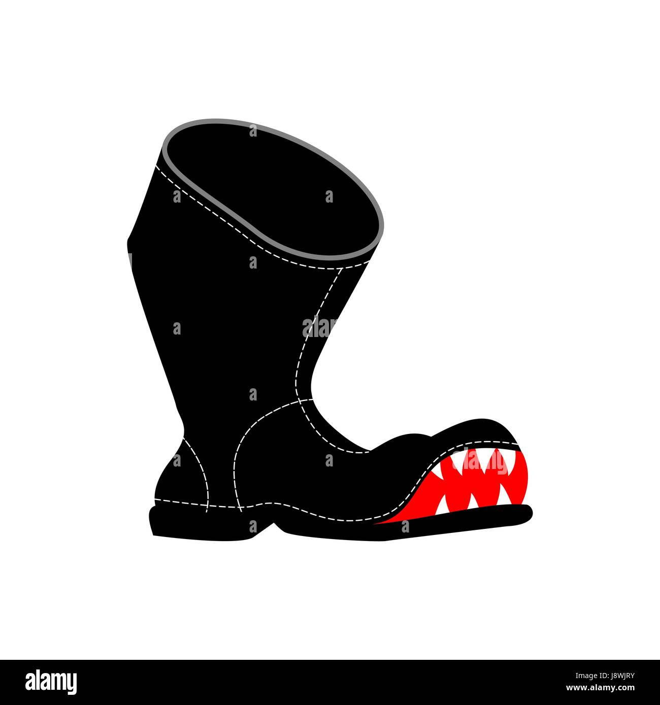 Old worn military boots Stock Vector Images Alamy