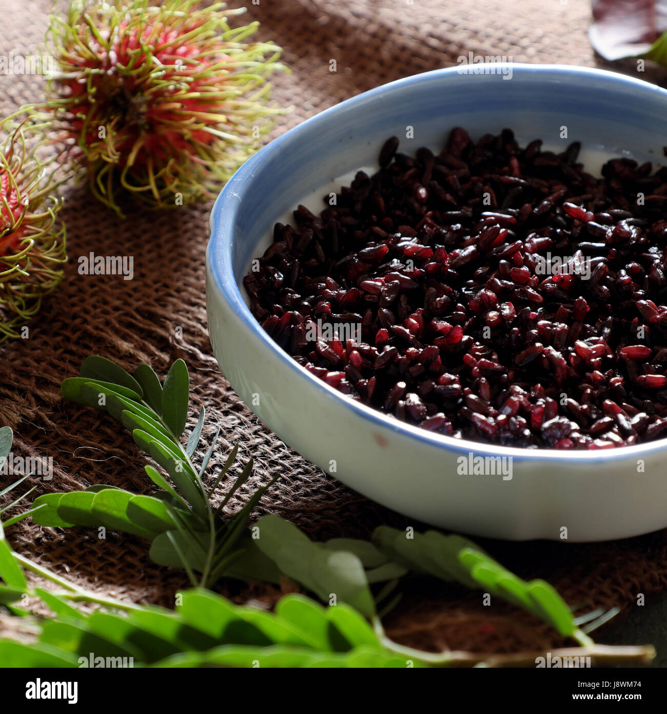 Vietnamese traditional food, com ruou or fermented glutinous rice for ...