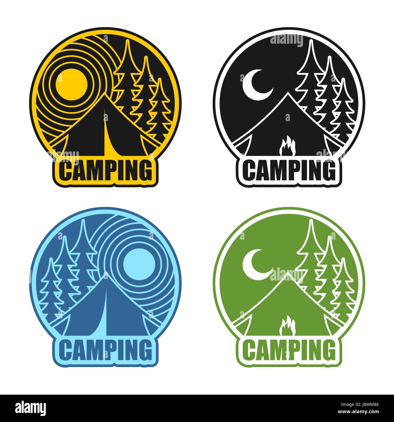 Camping Fire Logo 17 732 Campfire Logo Vector Images Free Royalty