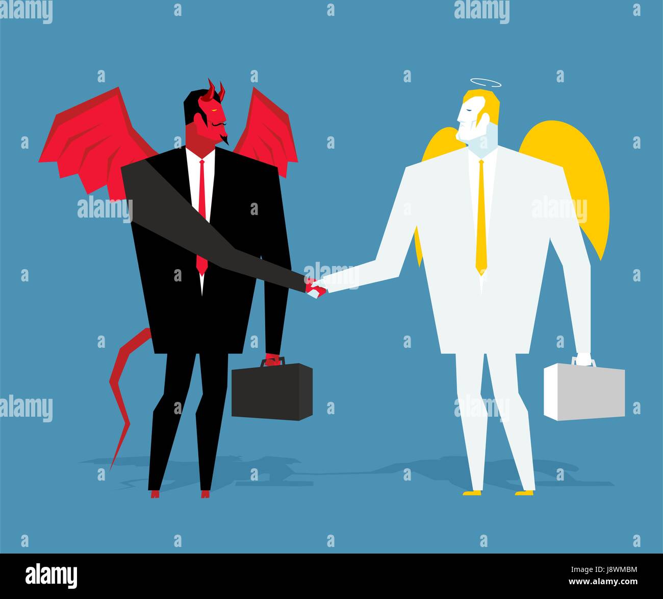 Shake hands with the devil hires stock photography and images Alamy