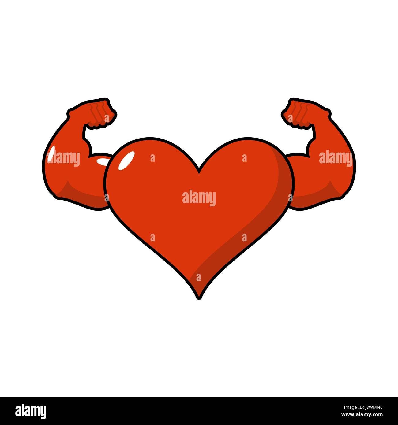 Strong love athlete. Powerful heart of athlete. Big Hands bodybuilding