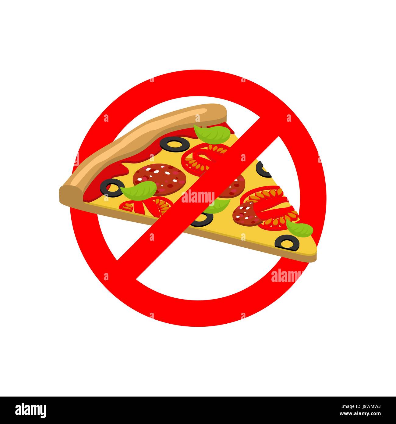 No Food Allowed Symbol Prohibition Stock Photos & No Food Allowed