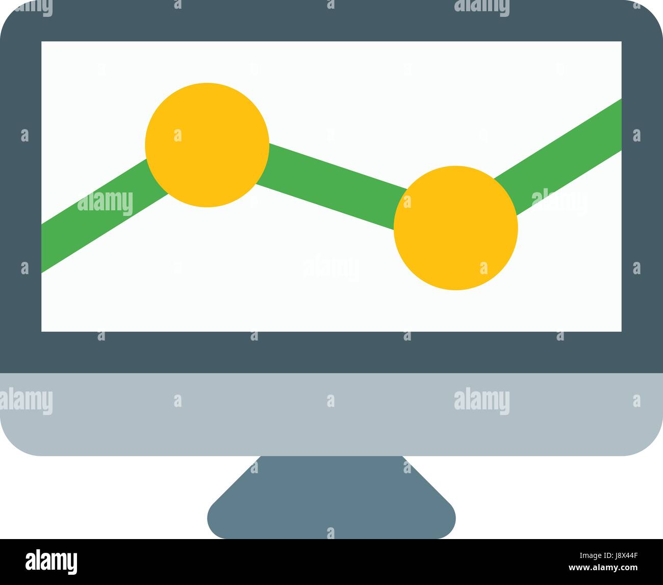 Research concept vector line Stock Vector Images - Alamy