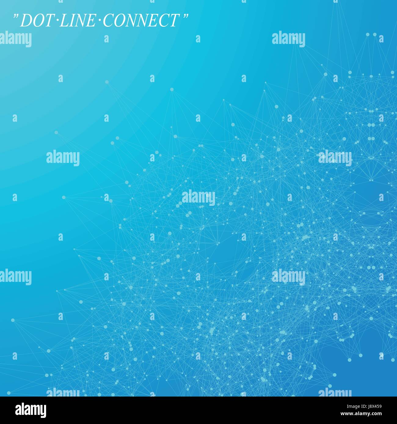 Graphic background molecule and communication. Connected lines with ...