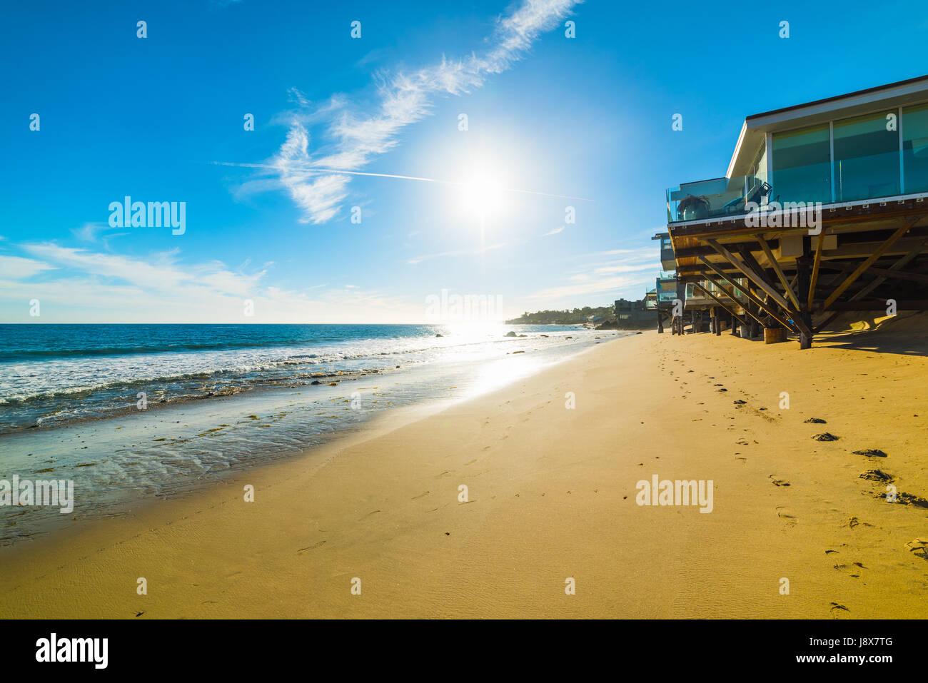 Los angeles malibu beach house hires stock photography and images Alamy