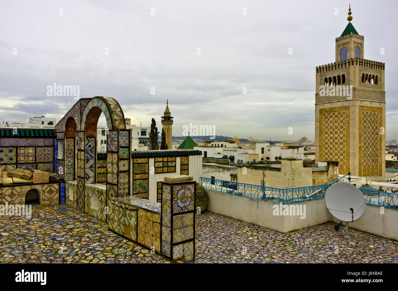 tower, tourism, africa, tunisia, ornaments, tower, houses, stone, tourism, Stock Photo