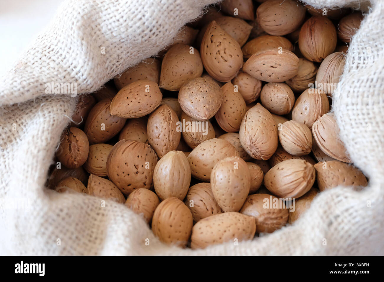 Typical almond from Toritto, Puglia,Italy,Europe Stock Photo