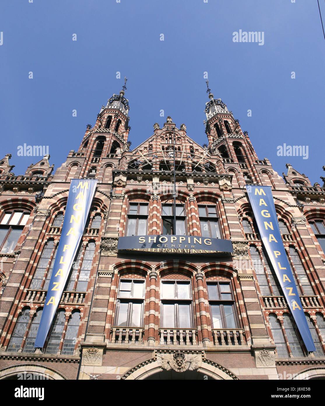 Front Facade Of Late 19th Century Neo Gothic Magna Plaza Shopping Mall ...