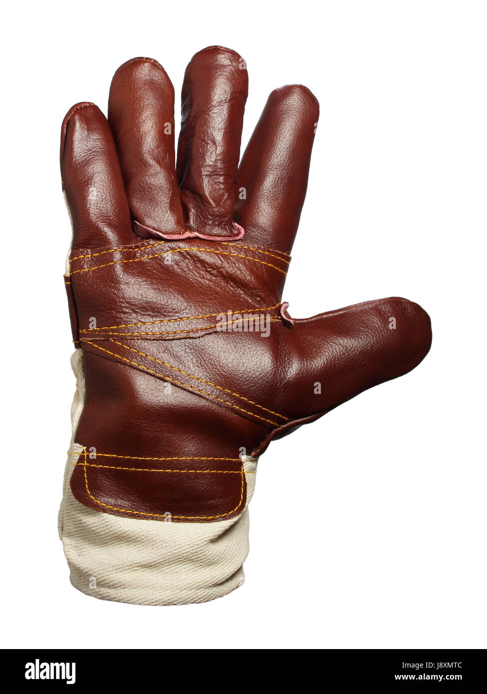 sign, signal, dismissal, leather, glove, crisis, protect, protection, gesture, Stock Photo