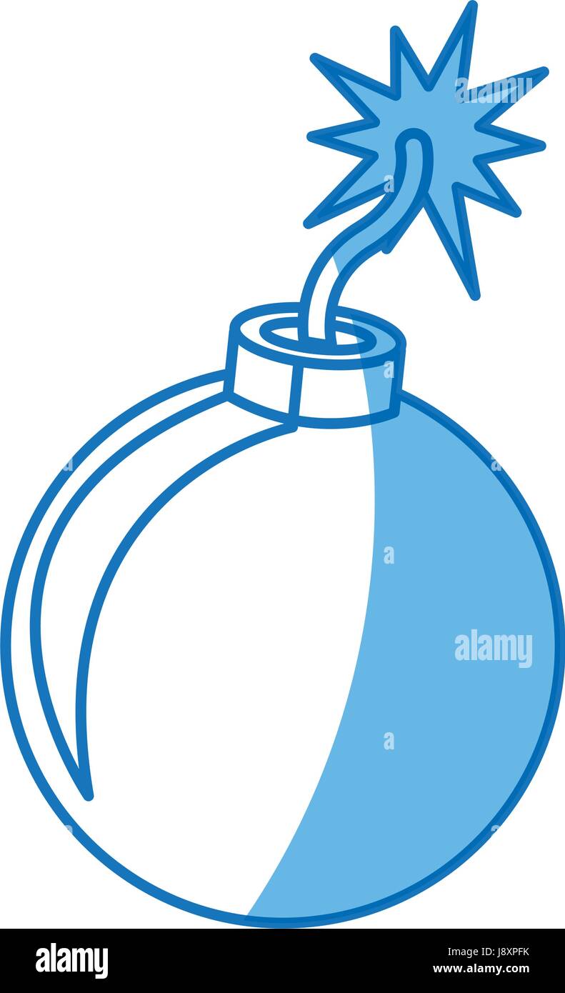 bomb comic fire danger icon Stock Vector Image & Art - Alamy