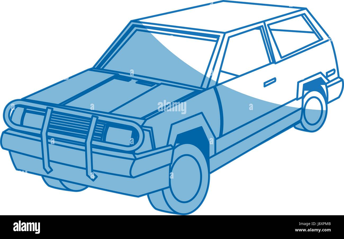suv car cartoon modern vehicle transport Stock Vector Image & Art - Alamy