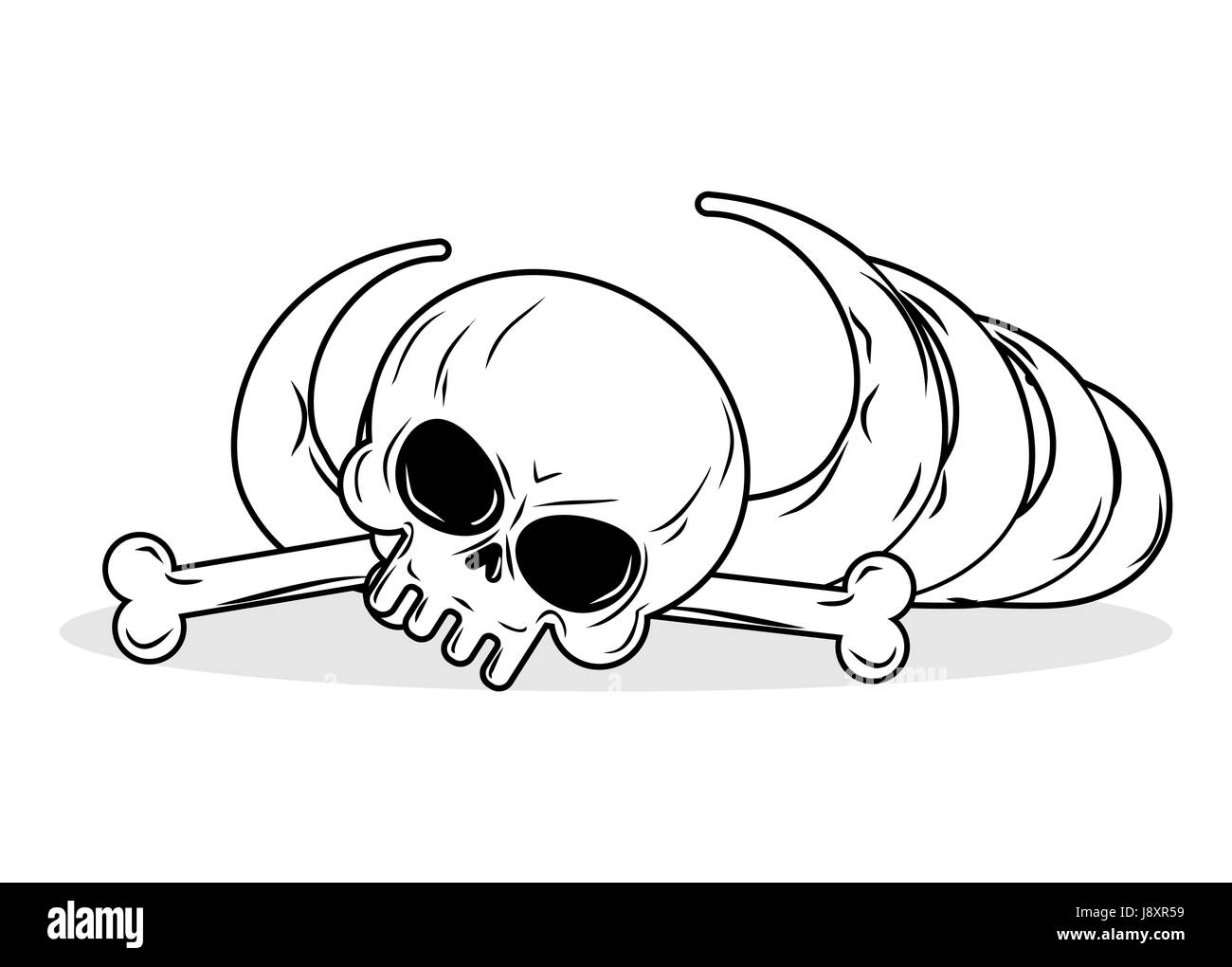 Death resting place Stock Vector Images - Alamy