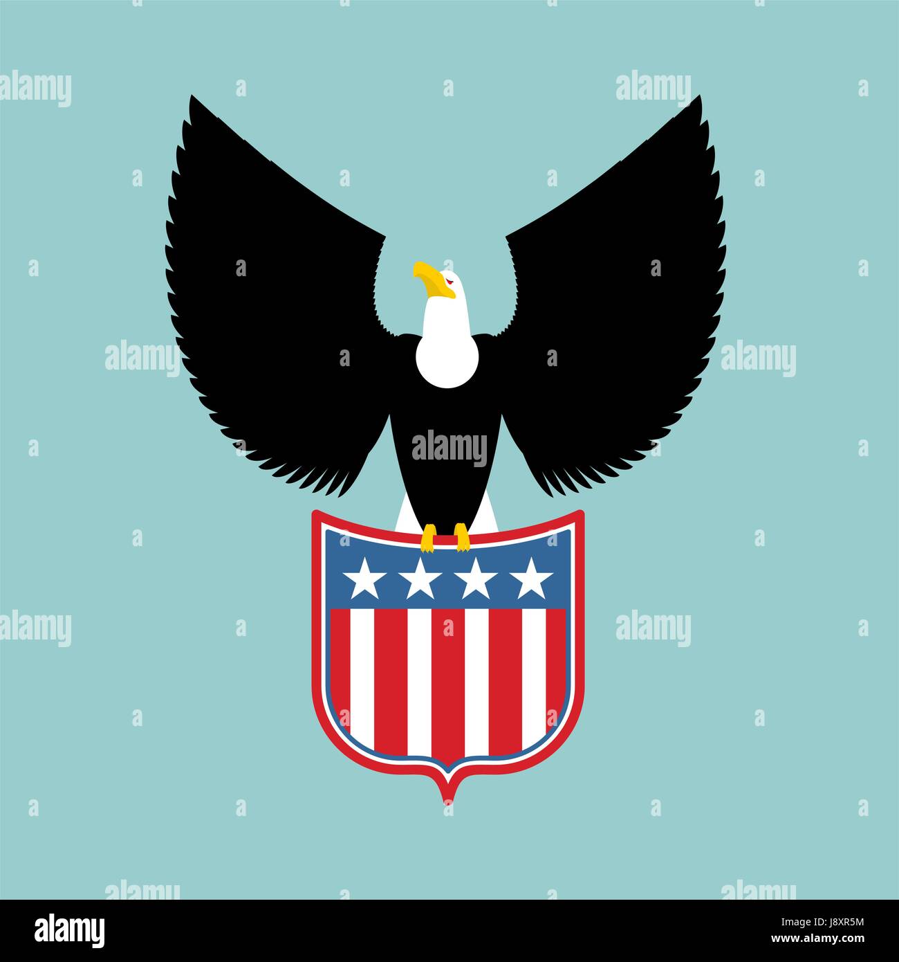american coat of arms vector
