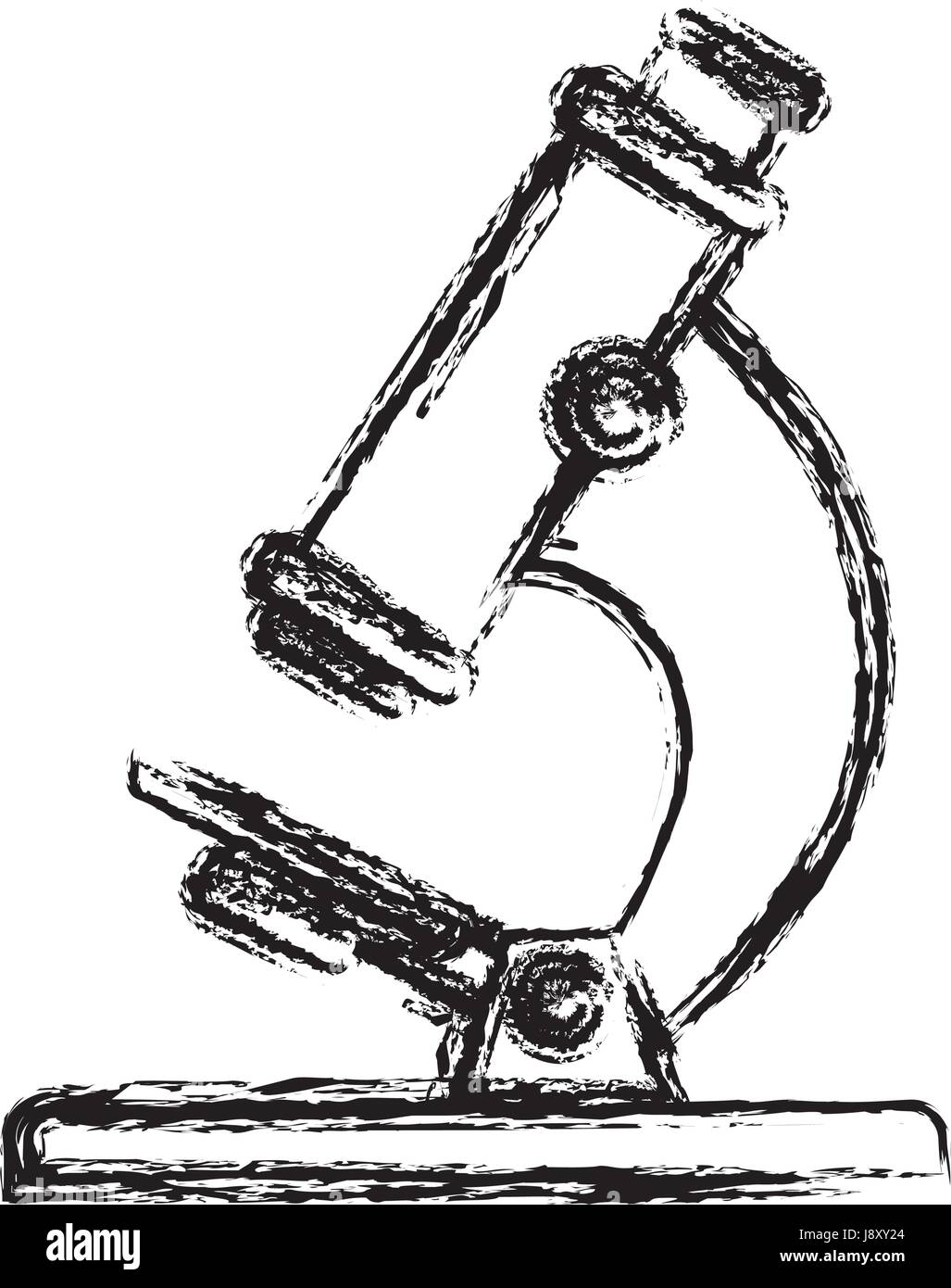 microscope tool icon Stock Vector Image & Art - Alamy
