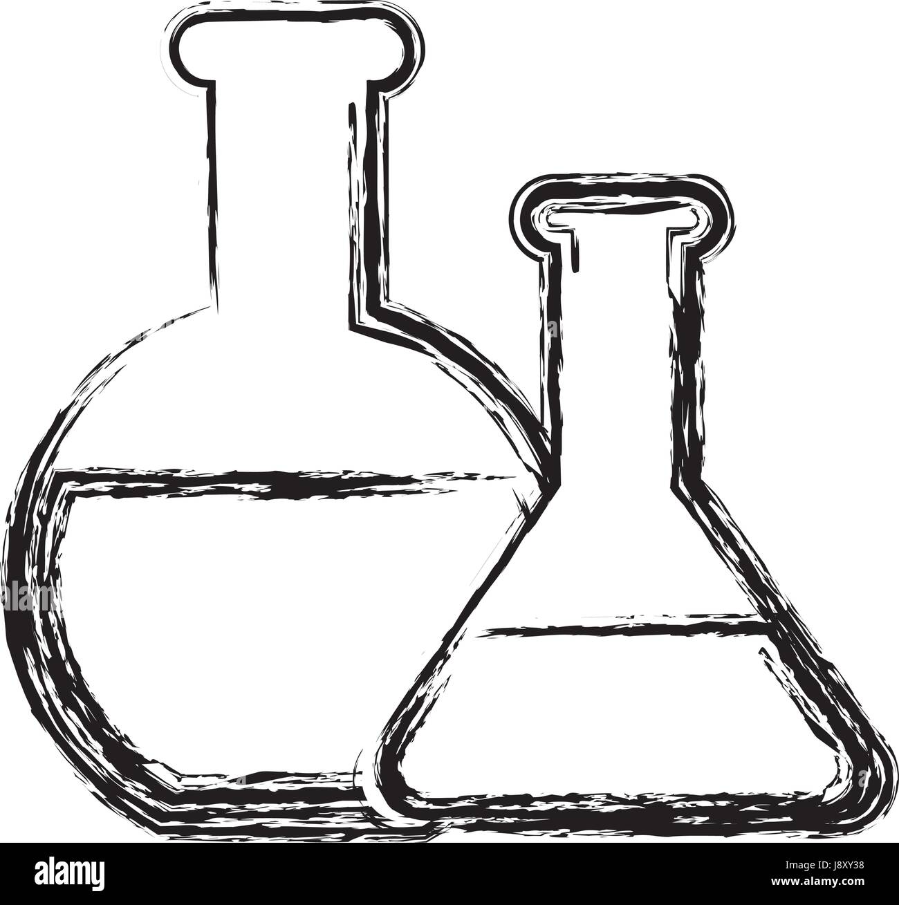 chemical flask icon Stock Vector Image & Art - Alamy