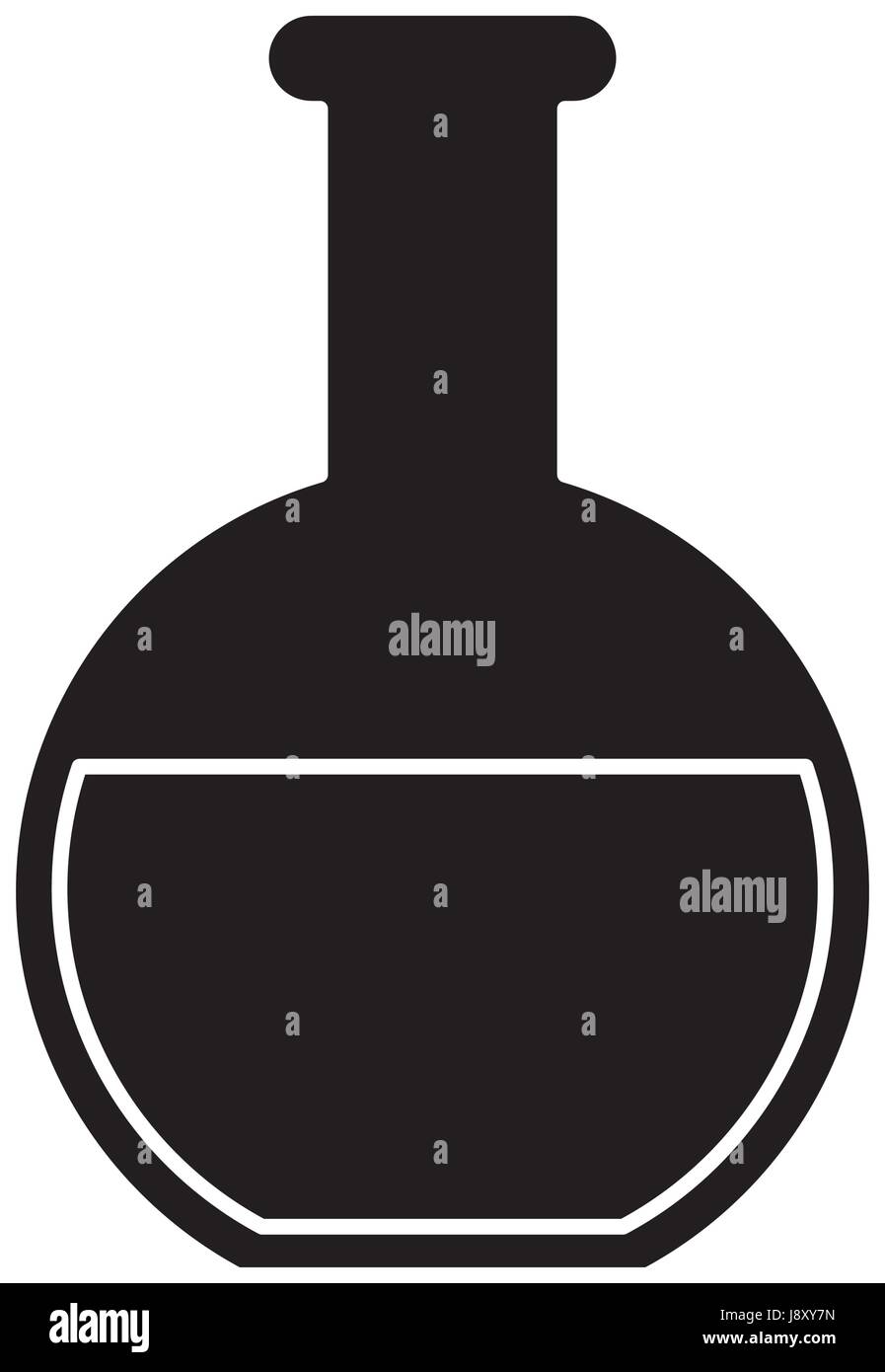 chemical flask icon Stock Vector Image & Art - Alamy