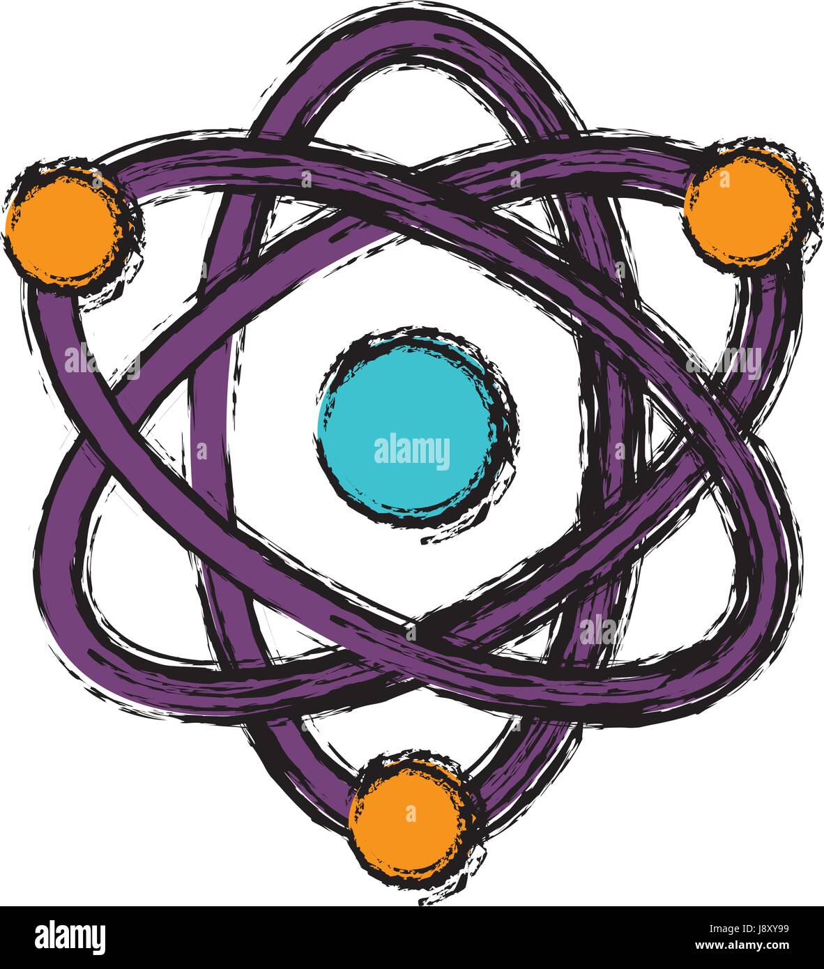 atom icon image Stock Vector Image & Art - Alamy