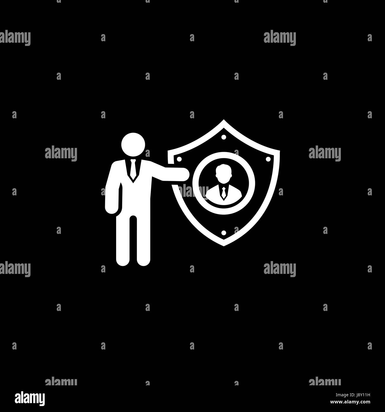 Businessman flat design hi-res stock photography and images - Alamy