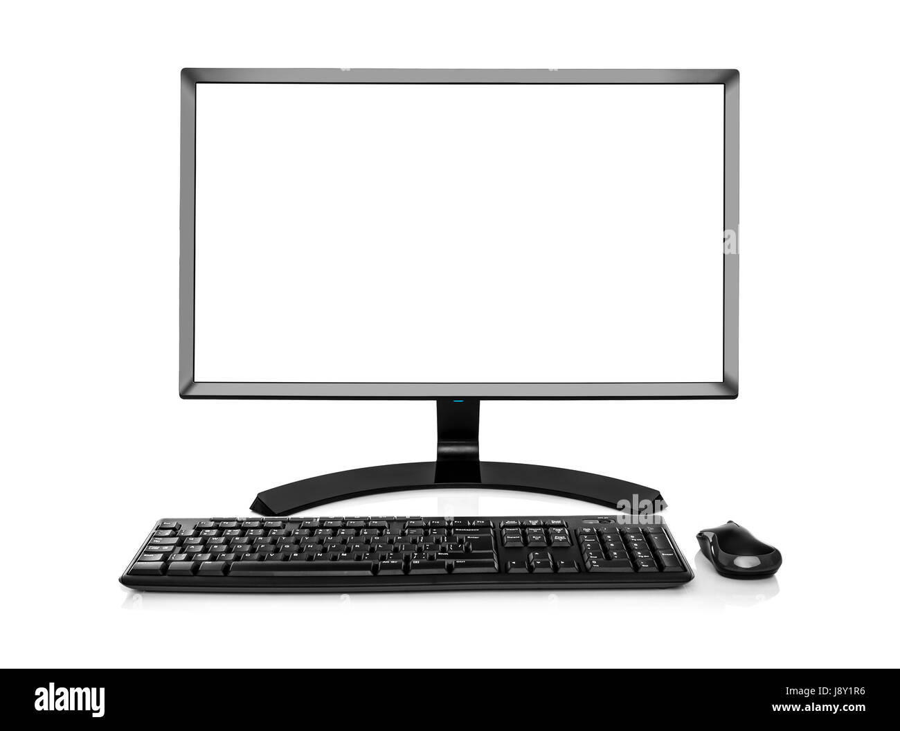 Modern PC computer isolated Stock Photo - Alamy
