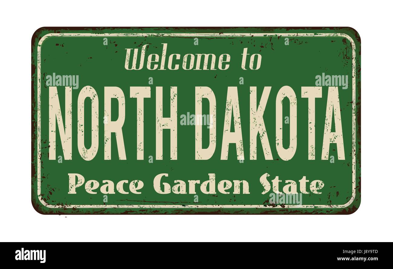 North Dakota Welcome Sign High Resolution Stock Photography And Images