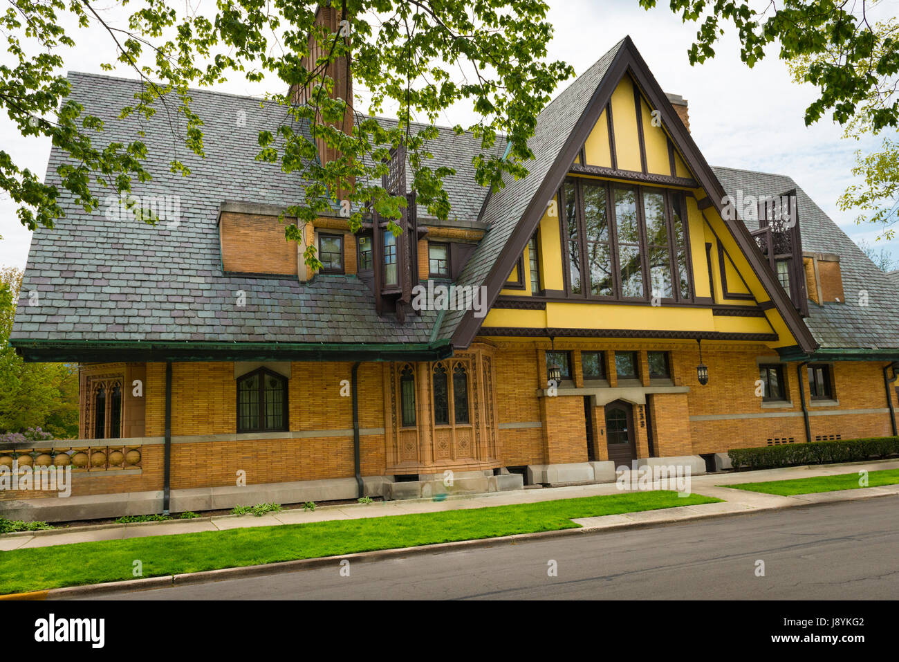 Chicago Illinois Oak Park 333 Forest Avenue Nathan G Moore House home