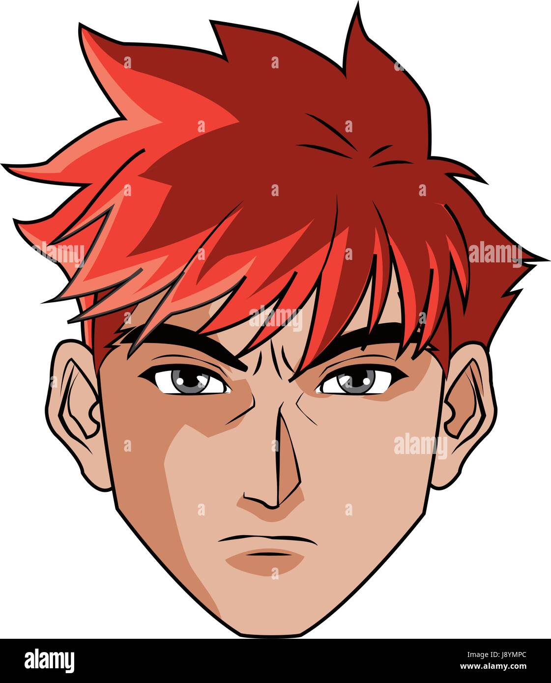 Draw Male Face (ANIME) : 4 Steps - Instructables