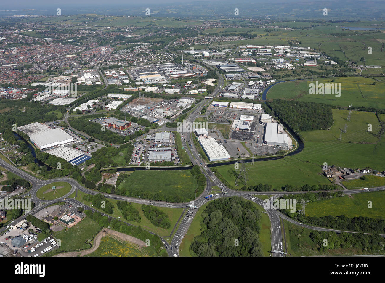 Blackburn roads hires stock photography and images Alamy