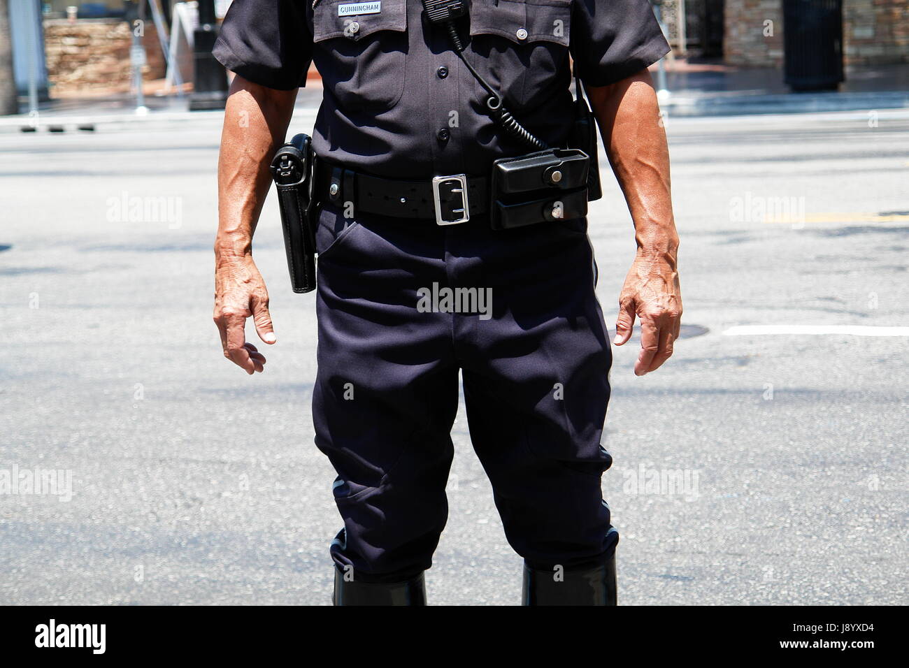 Lapd uniform hi-res stock photography and images - Alamy