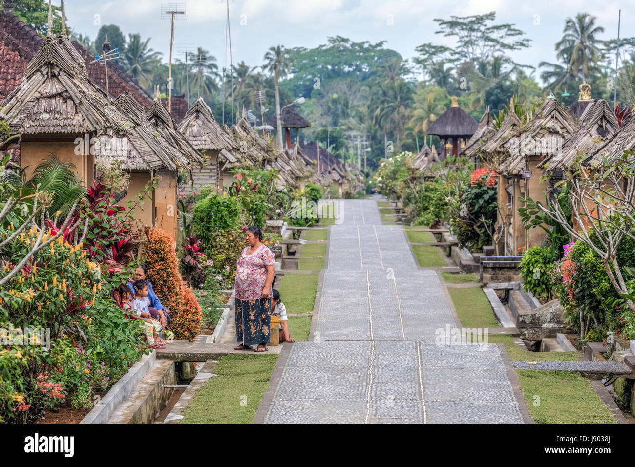 traditional village of Penglipuran, Bangli, Bali, Indonesia, Asia Stock  Photo - Alamy