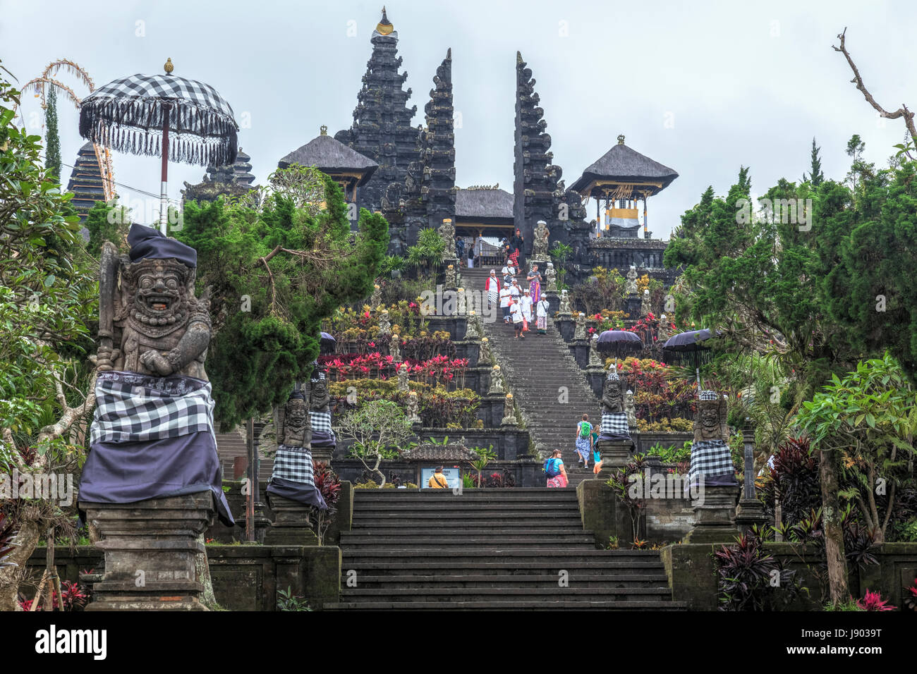 Pura Besakih, Bali, Indonesia, Asia Stock Photo