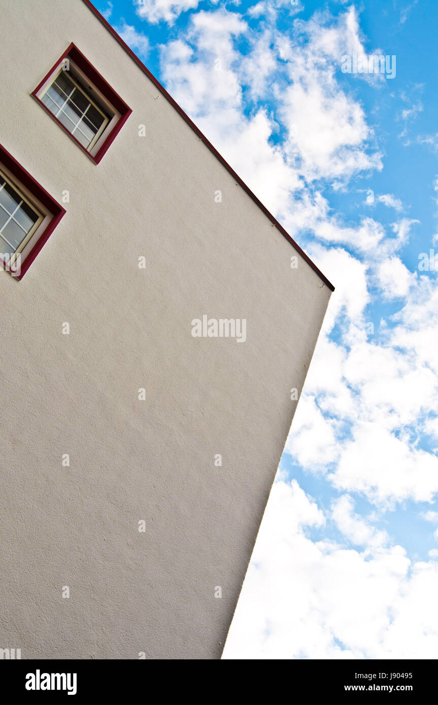 blue, house, building, home, dwelling house, residential building ...