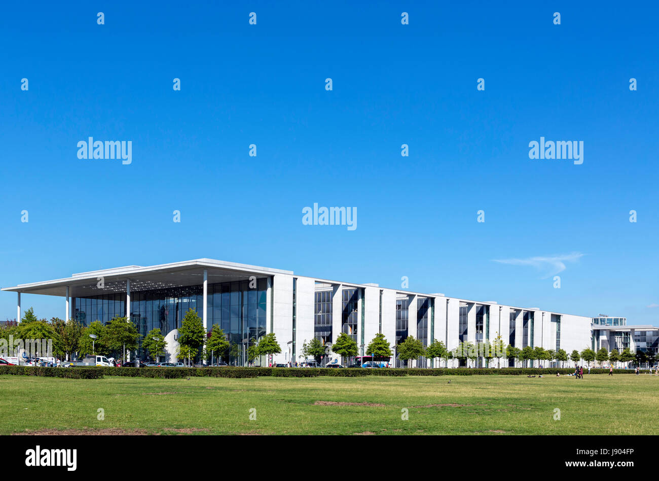 The Paul Löbe Building of the German Parliament (Bundestag), Mitte, Berlin, Germany Stock Photo