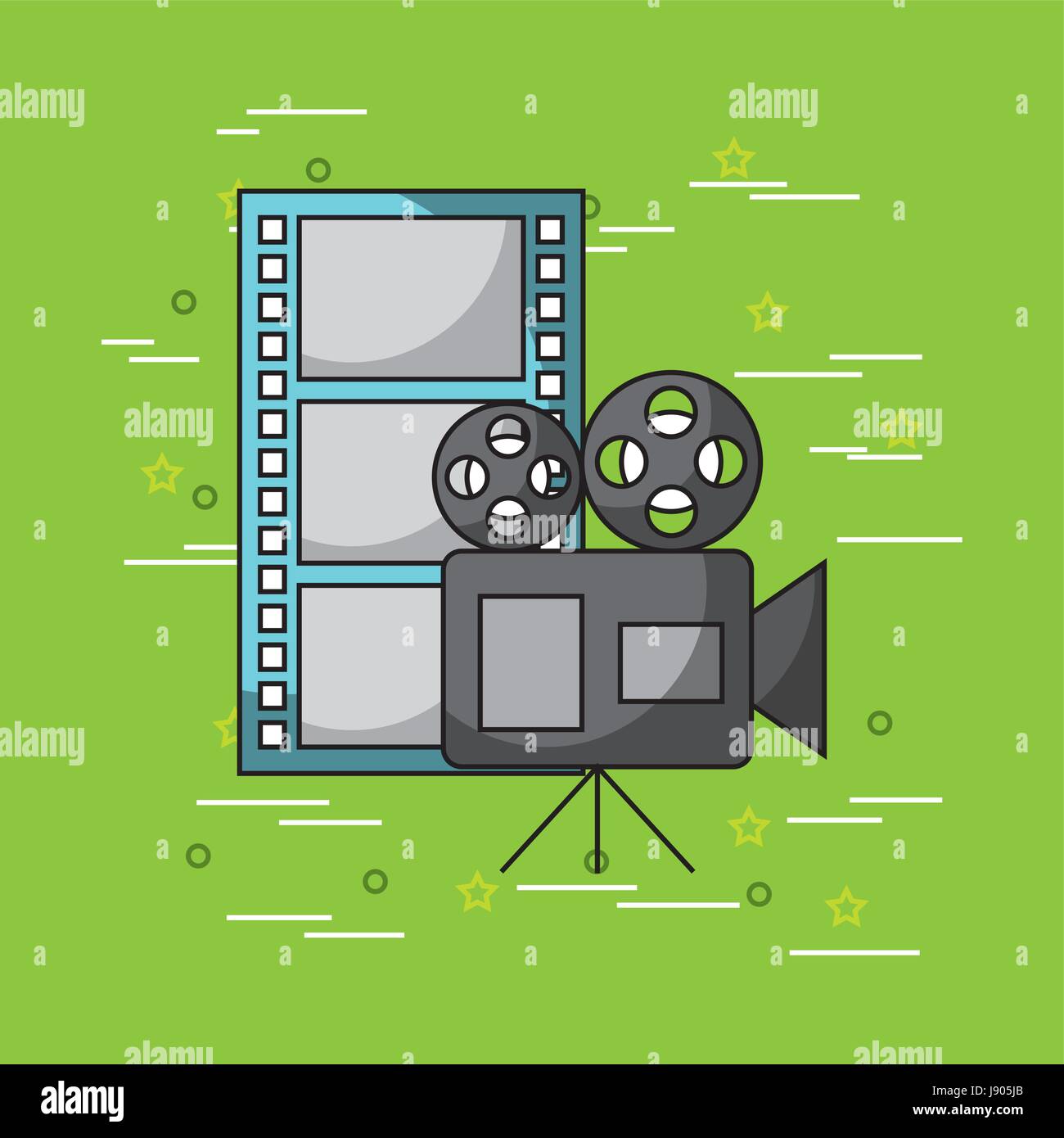 movies and cinema concept Stock Vector Image & Art Alamy