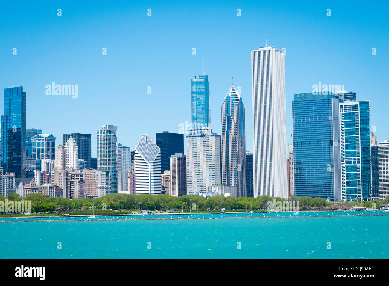 Chicago south side skyline hi-res stock photography and images - Alamy