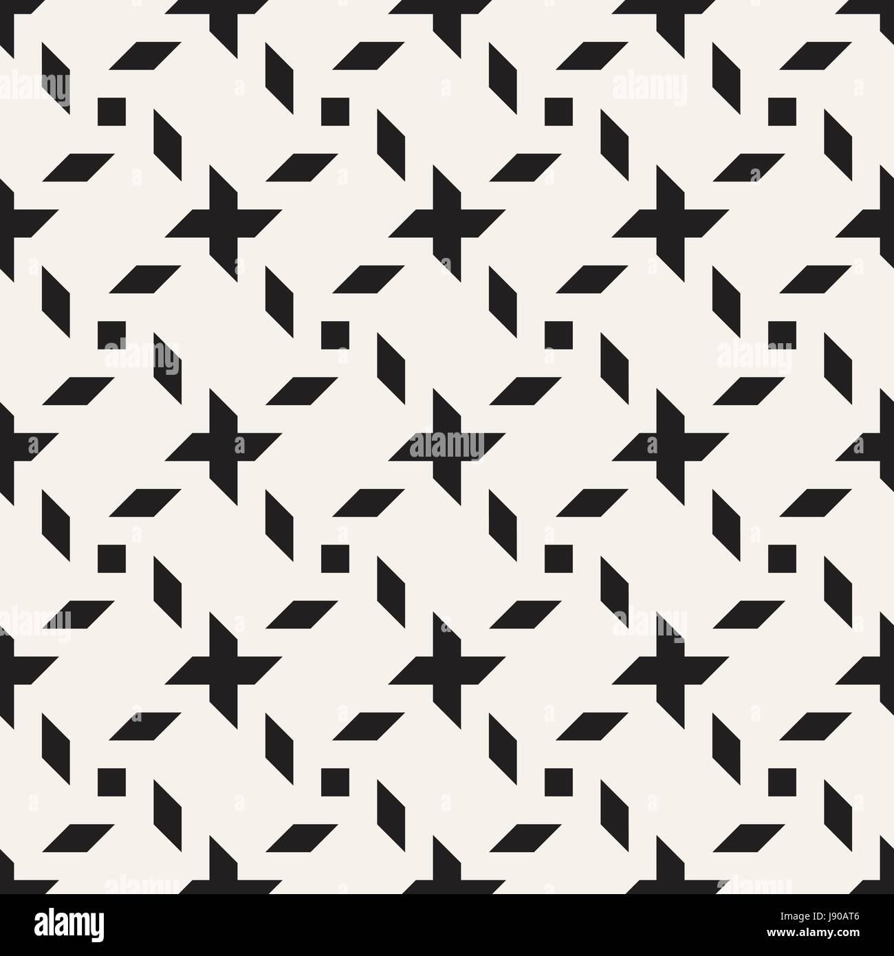 Crosshashed Polygon Crosshatch vector seamless geometric pattern. Crossed graphic ...