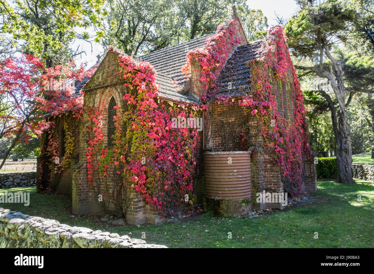 All Saints Anglican Church,Gostwyck,NSW Australia Stock Photo Alamy