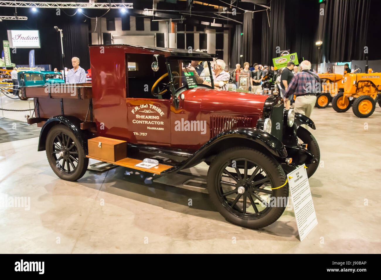 1925 Chevrolet Truck/Utility on display at Tamworth Australia. Stock Photo