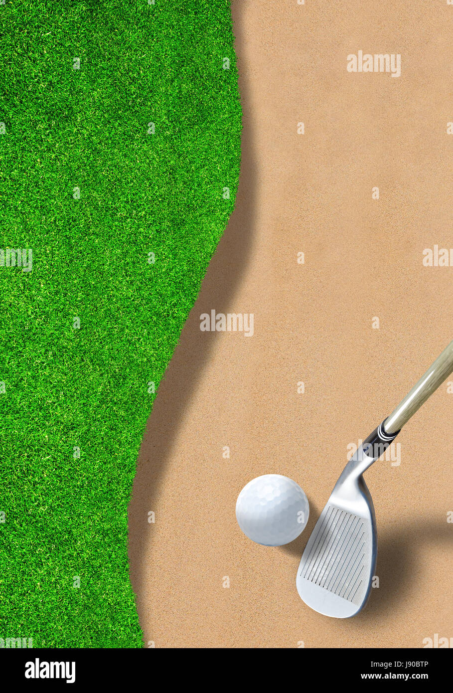 Bunker and sand pits hires stock photography and images Alamy