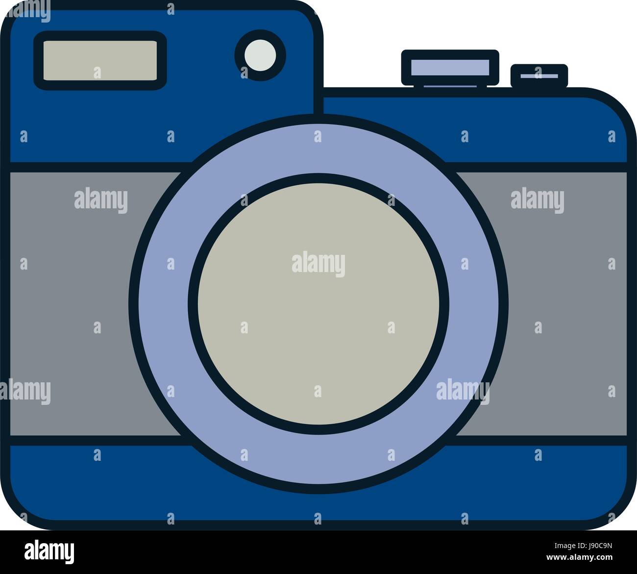 camera photographic isolated icon Stock Vector Image & Art - Alamy