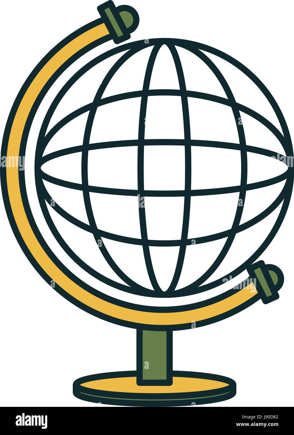 sphere planet isolated icon Stock Vector Image & Art - Alamy