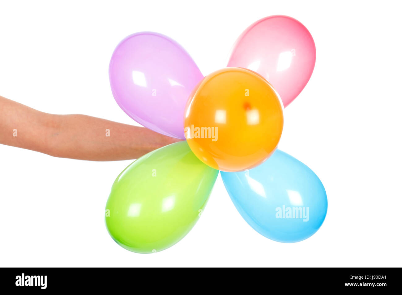 Group picture with balloons hi-res stock photography and images - Alamy