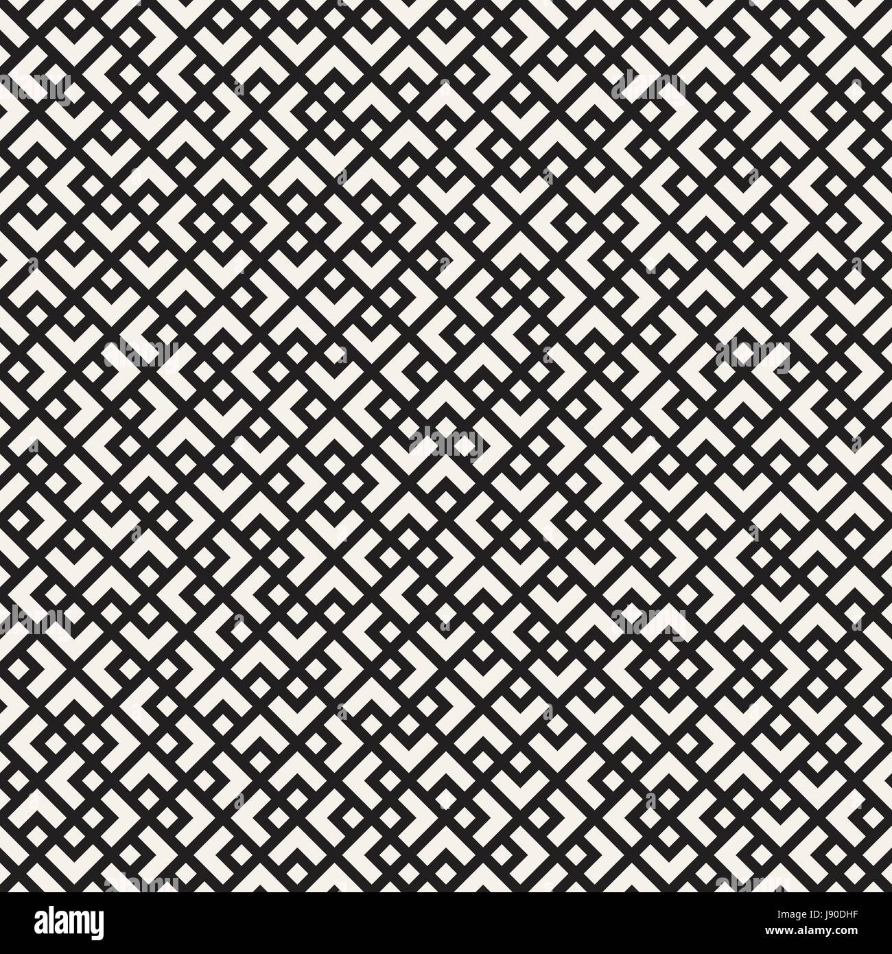 Vector seamless pattern. Mesh repeating texture. Linear grid with ...