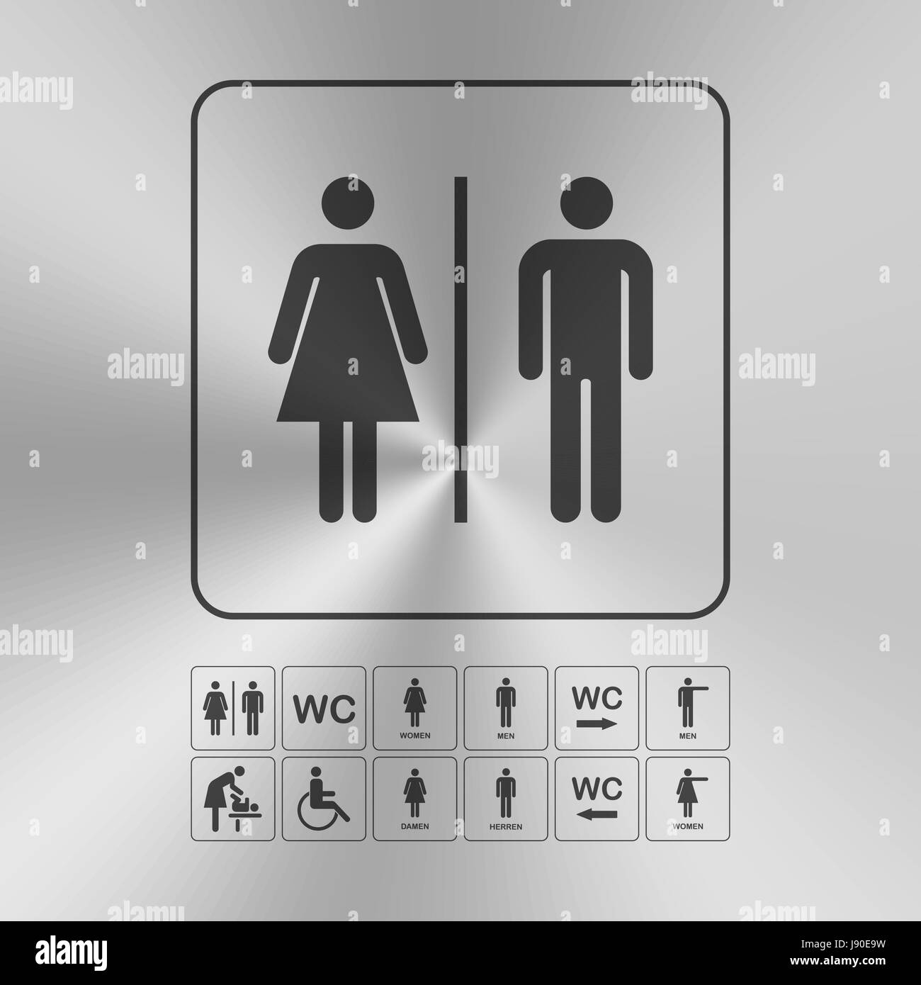 Mens Toilet Door Black and White Stock Photos & Images - Alamy