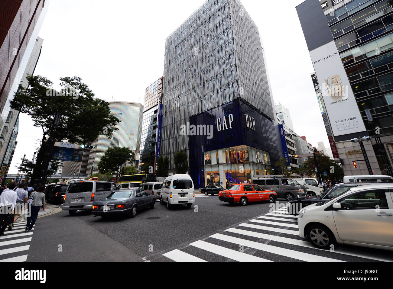 Matsuya Ginza Shopping Mall In Ginza Tokyo Stock Photo 143226856