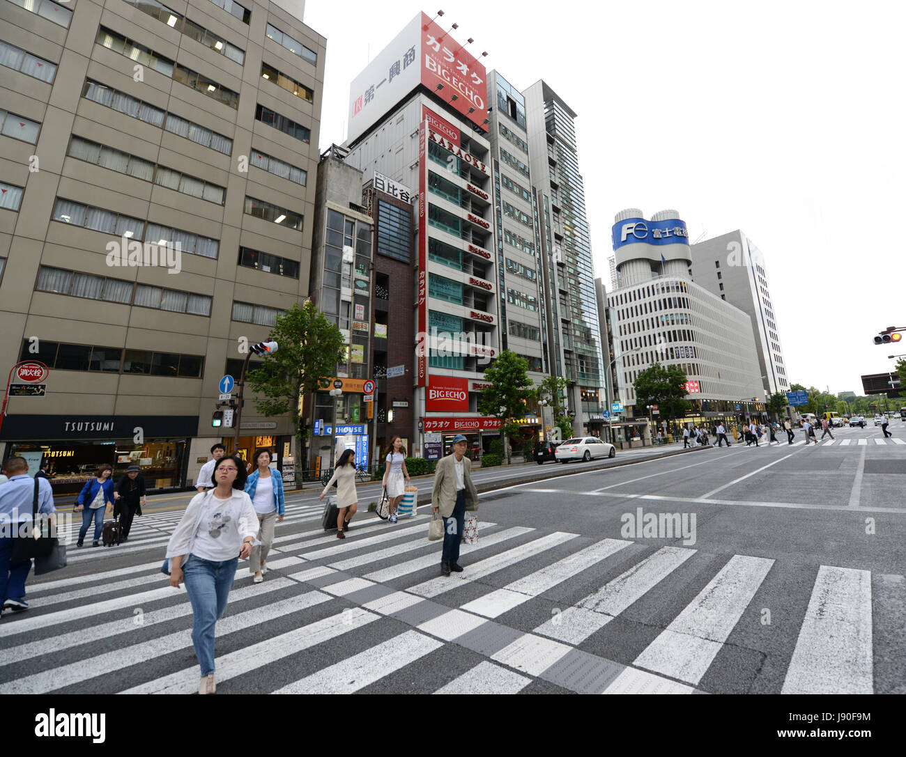 Matsuya Ginza shopping mall in Ginza, Tokyo Stock Photo - Alamy