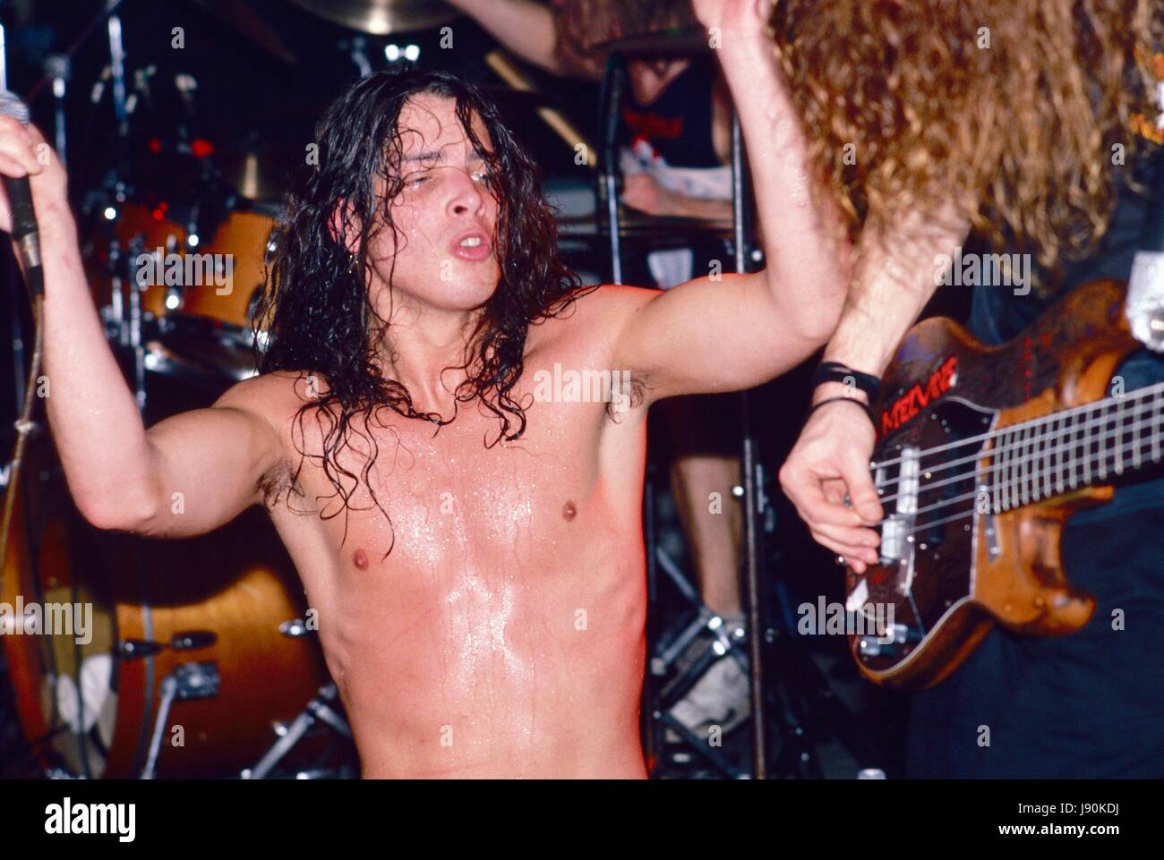 New York, NY, USA. 30th May, 2017. Soundgarden, Chris Cornell, circa 1990 retrospective for Chris Cornell Retrospective, New York, NY May 30, 2017. Credit: Kristin Callahan/Everett Collection/Alamy Live News Stock Photo