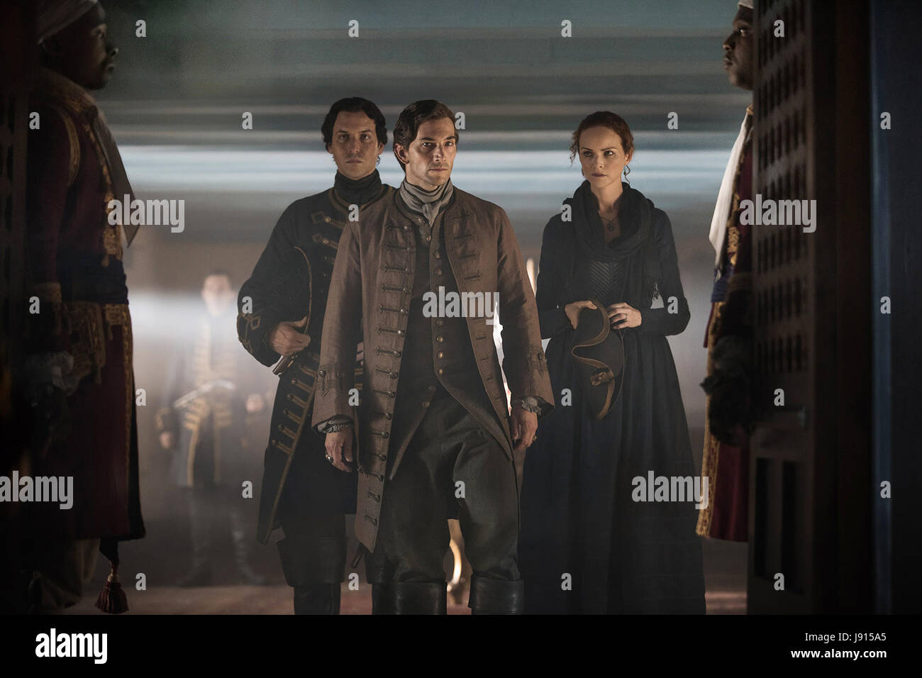 BLACK SAILS L r Jorge Susquet Luke Roberts Anna Louise Plowman In black-sails-l-r-jorge-susquet-luke-roberts-anna-louise-plowman-in