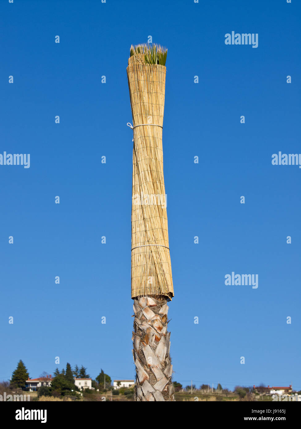 Detail Cloud Clay Frame Exterior Chimney Drainpipe Stock