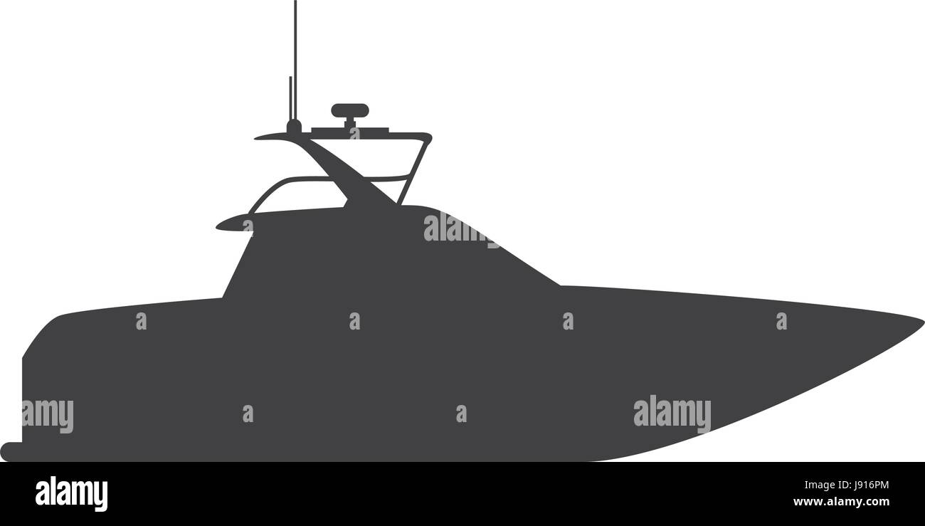 Yacht luxury boat Stock Vector Image & Art - Alamy